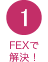 1.FEX で解決!