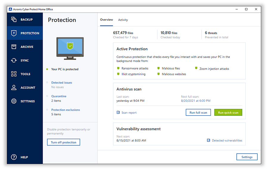 Acronis Cyber Protect Home Office Acronis 取扱製品 ネットワールド