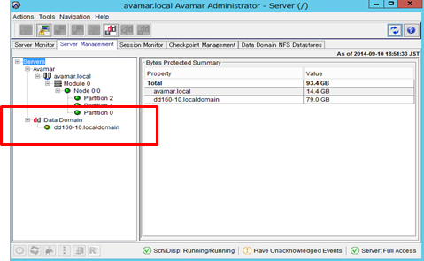 EMC Data Domainとの連携