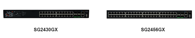 Gigabit Ethernet UPLINK10G 電源冗長化モデル