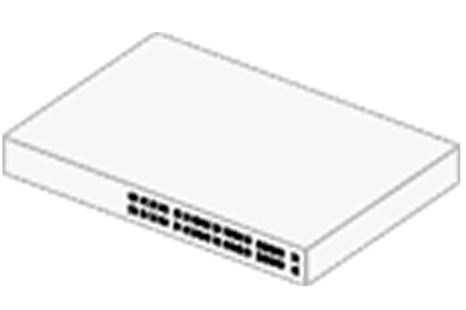 FS-AX600F mGig PoE スイッチの製品イメージ