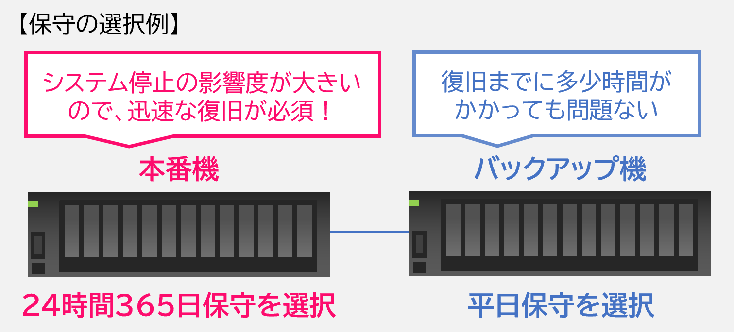 保守選択例