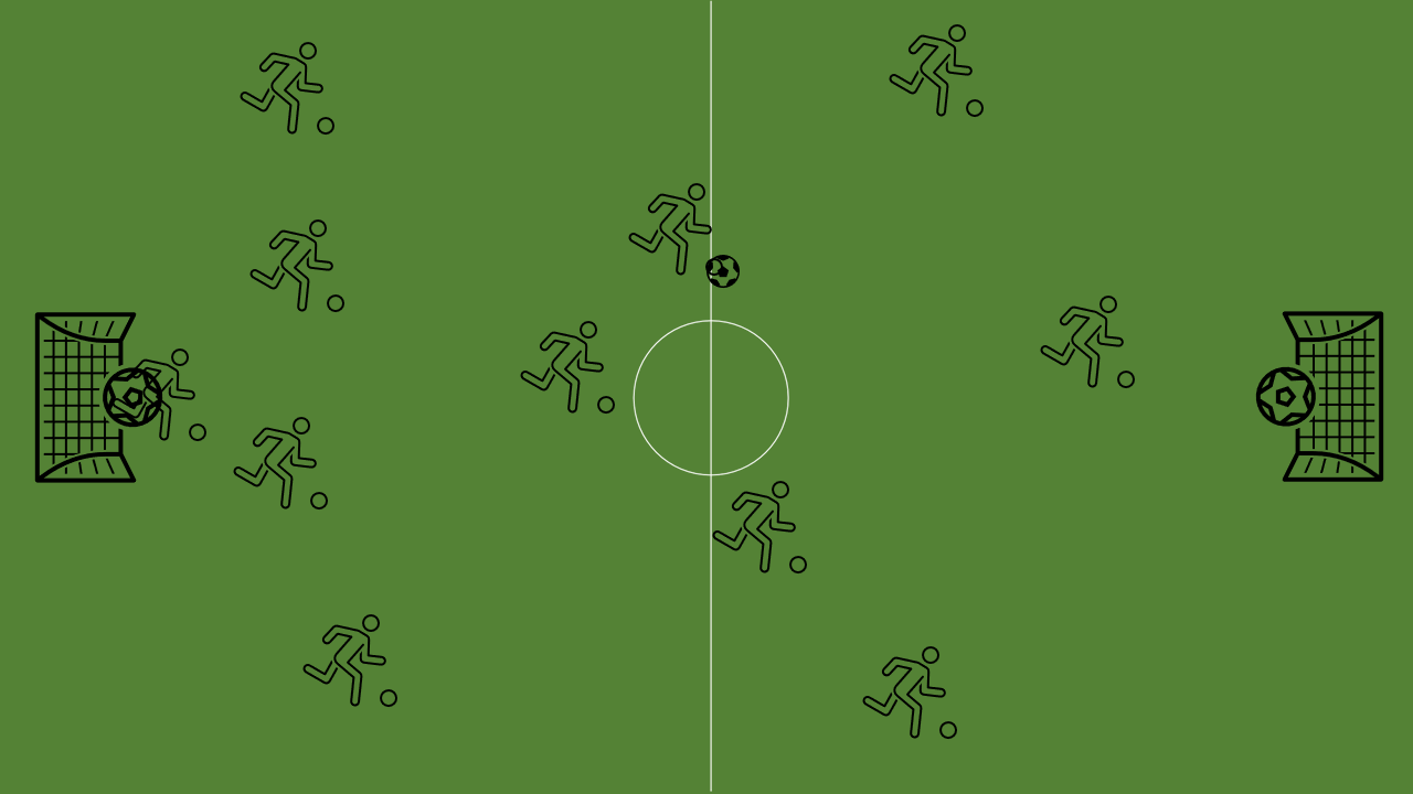 サッカーフィールド